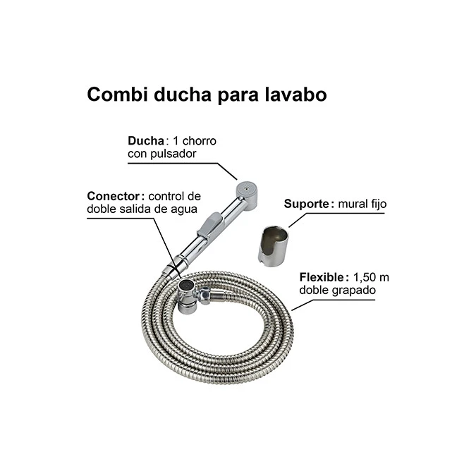 Set lavabo con conector