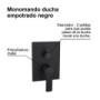 Monomando ducha empotrado