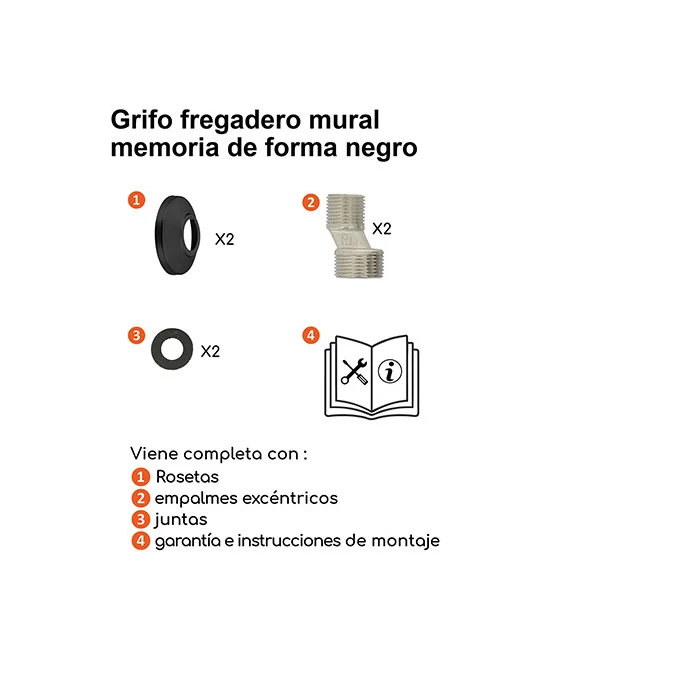 Monomando fregadero MURAL MEMORIA DE FORMA
