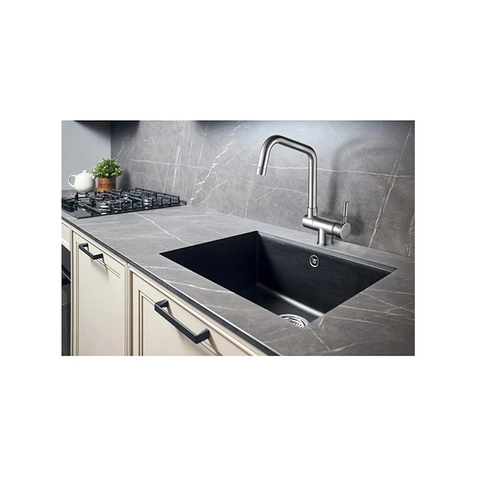 Monomando fregadero con caño abatible MICA
