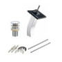 Monomando lavabo alto CRISTAL